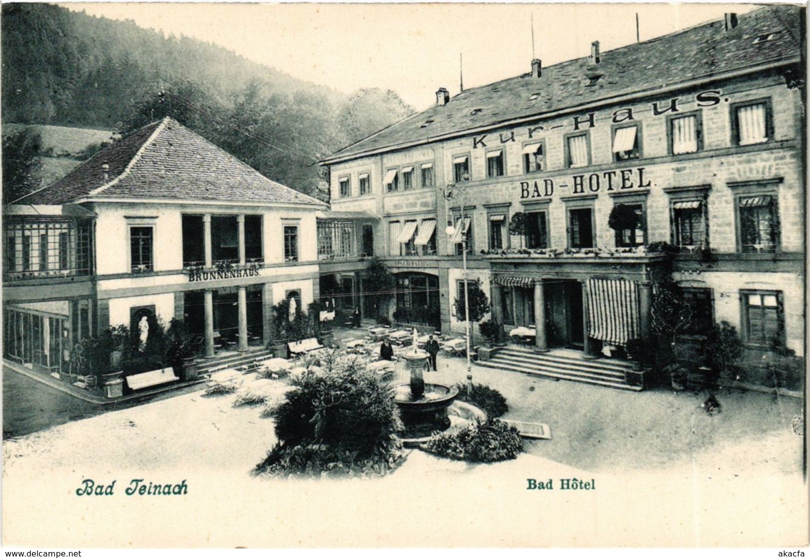 CPA AK Bad Teinach Badhotel GERMANY (937018) - Bad Teinach