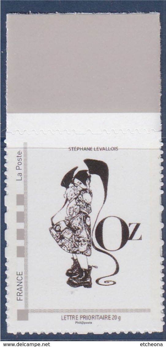 Emission Du Carré D'Encre Tvp LP 20g MonTimbraMoi Issu Collector Stéphane Levallois Dessinateur Bande Dessinée - Unused Stamps