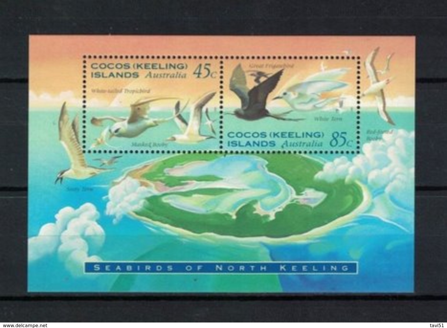 KOKOS Inseln , Cocos ( Keeling ) Islands , 1995 , ** , MNH , Postfrisch , Mi.Nr. Block 14 - Kokosinseln (Keeling Islands)