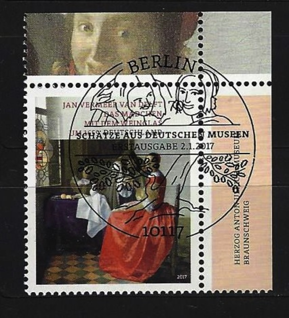 BUND Mi-Nr. 3280 Eckrandstück Rechts Oben Gestempelt - Used Stamps