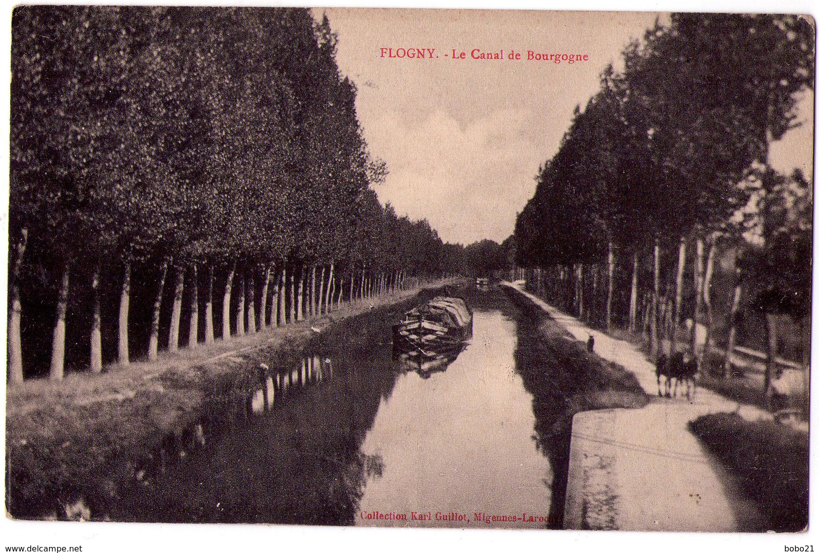 6234 - Flogny ( 89 ) - Le Canal De Bourgogne - Karl Guillot - - Flogny La Chapelle