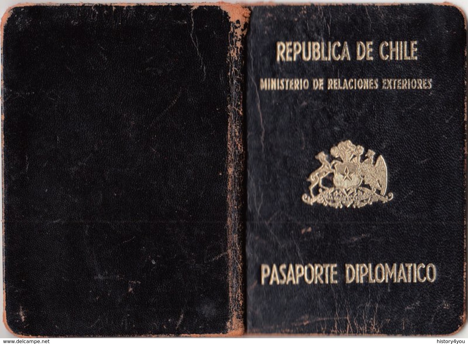 CHILE DIPLOMATIC Passport 1967 With Visas DAUGHTER OF SENATOR - Documenti Storici