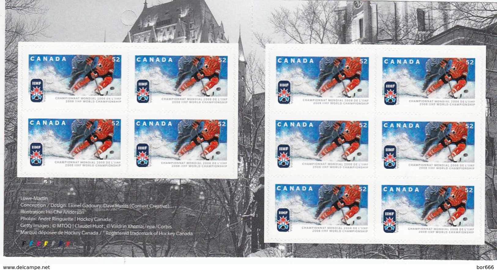 Canada - ICE HOCKEY 2008 MNH - Neufs