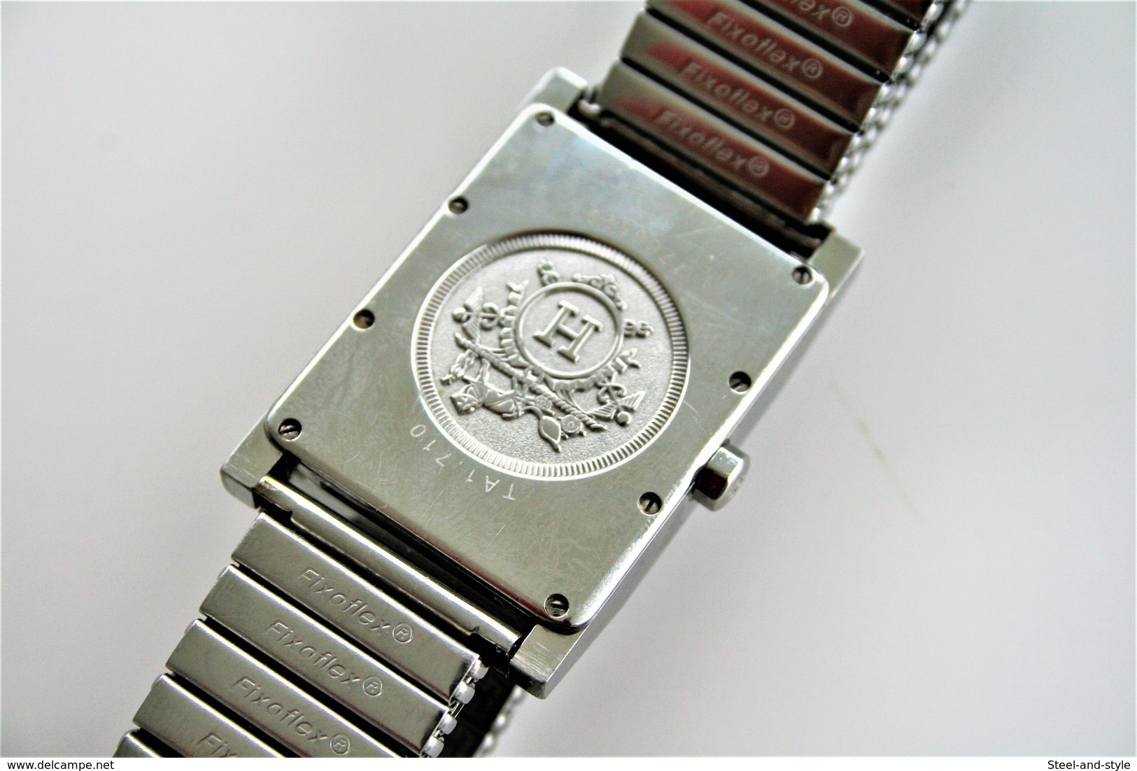 watches : HERMES PARIS MEN TANDEM COLLECTOR ITEM  - 1980's - original - running - excelent