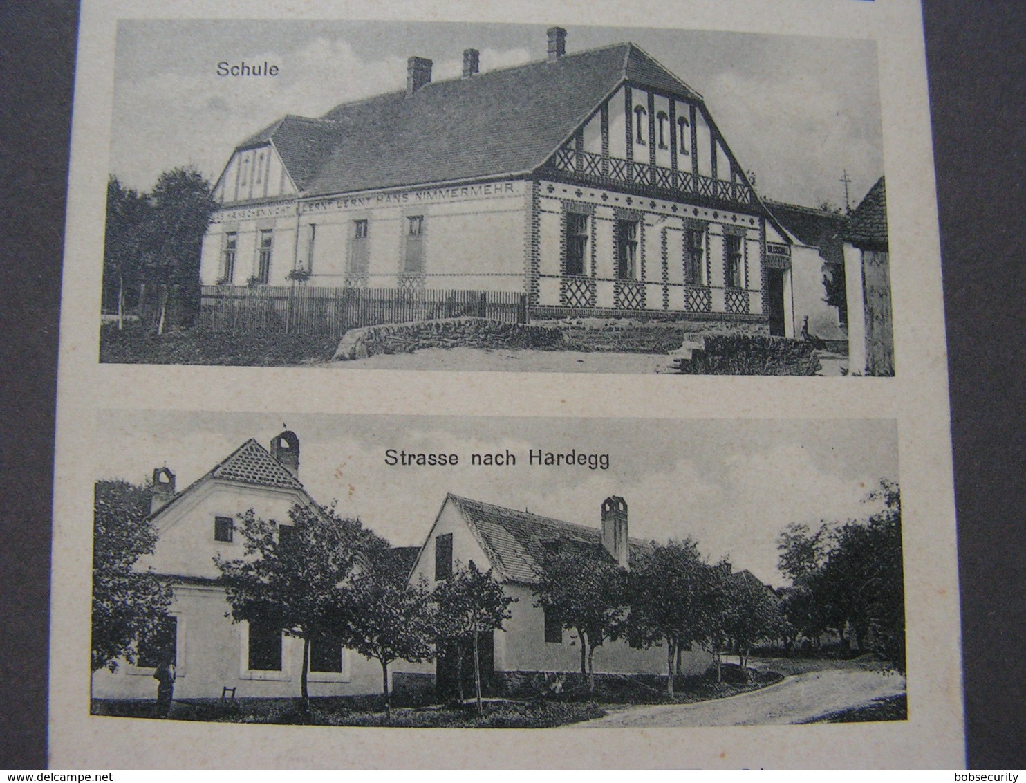 Ober Fröschau , U Vranova .. Ober Breckov Schule Uws. 1911 - Tschechische Republik