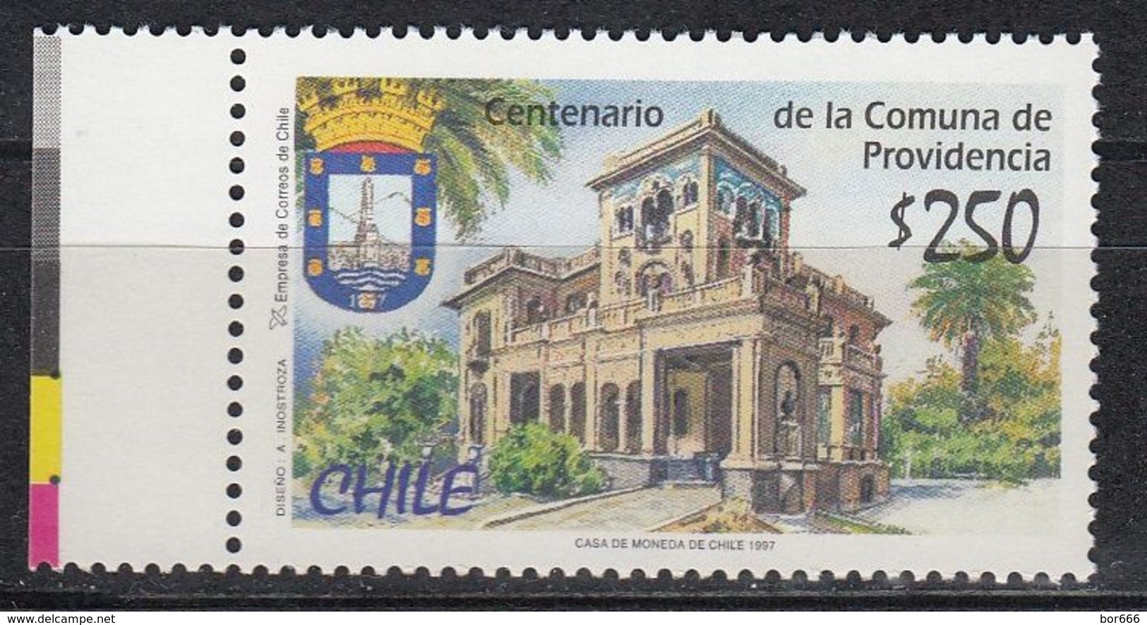 Chile - PROVIDENCIA 1997 MNH - Chile