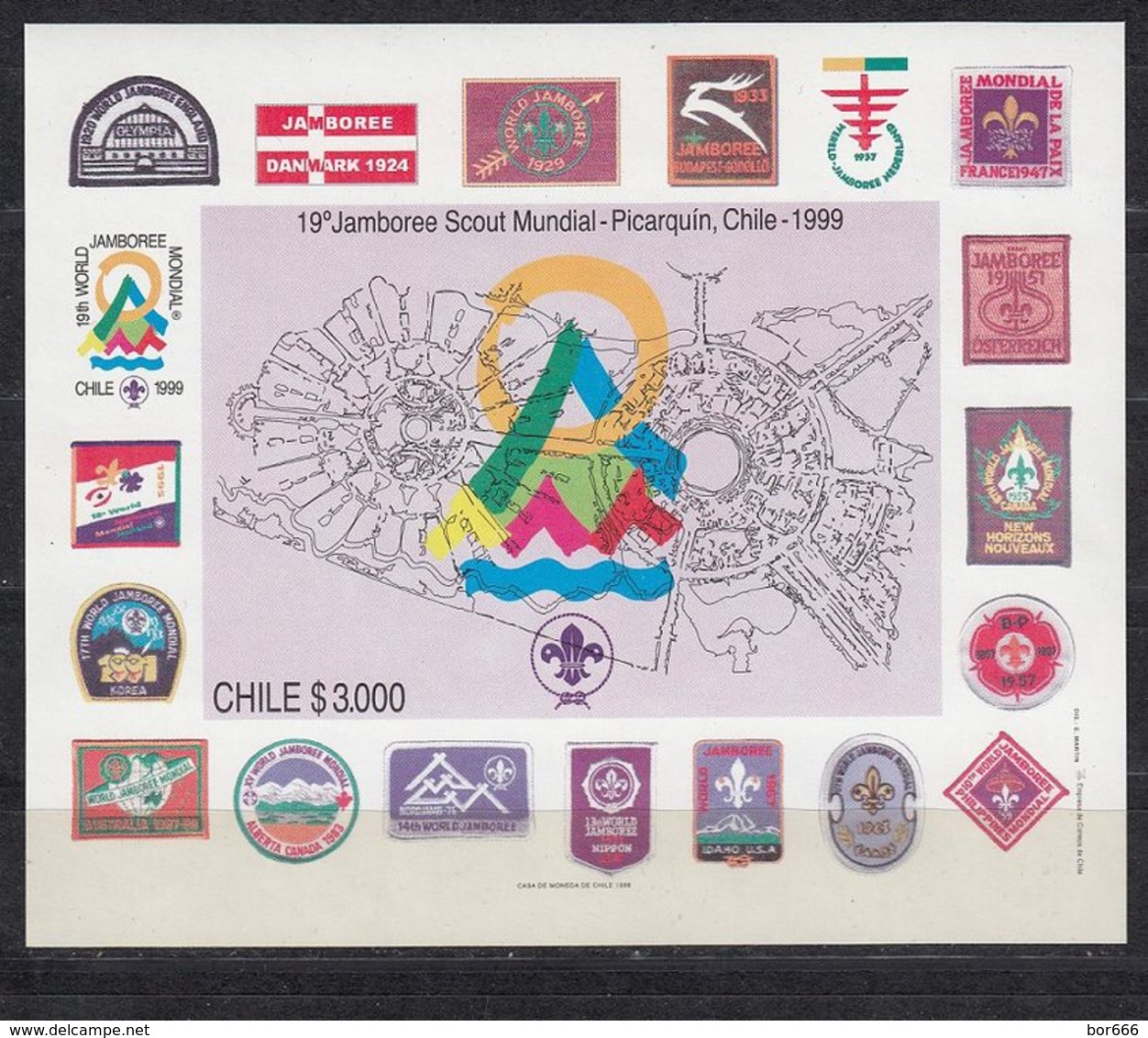 Chile - SCOUTING 1998 MNH - Chile