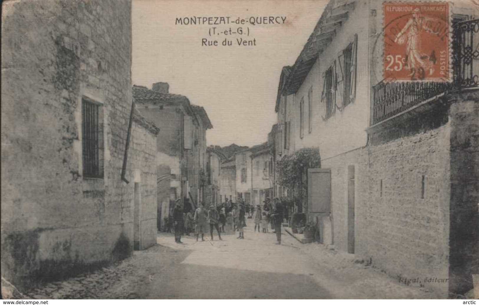 Montpezat   Rue Du Vent - Montpezat De Quercy