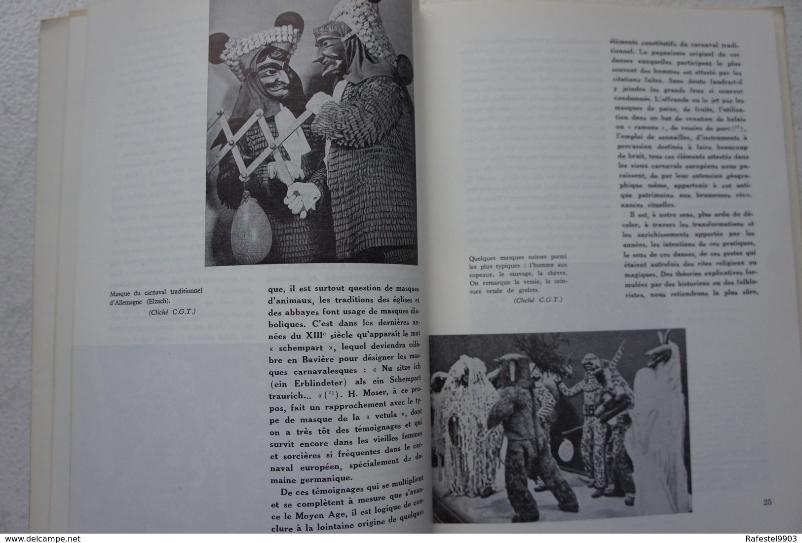 Livre LE CARNAVAL En WALLONIE Ville De Binche Exposition 1962 Gilles - Andere & Zonder Classificatie