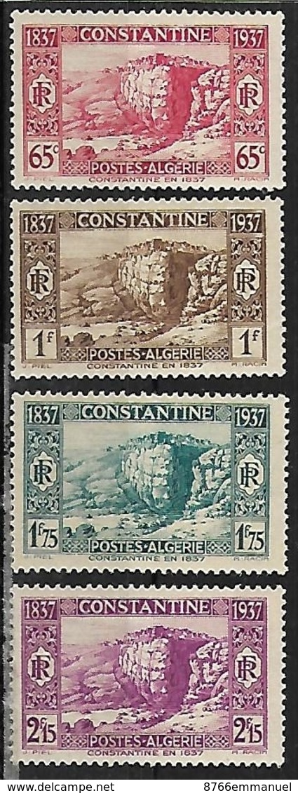 ALGERIE N°131 A 134 N* - Unused Stamps