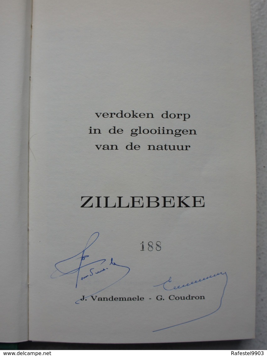 Boek ZILLEBEKE Verdoken Dorp In De Glooitingen Van De Natuur Regio Ieper - Andere & Zonder Classificatie