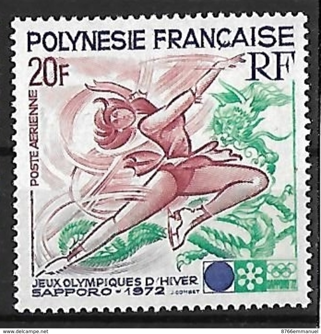 POLYNESIE AERIEN N°61 N* - Ungebraucht