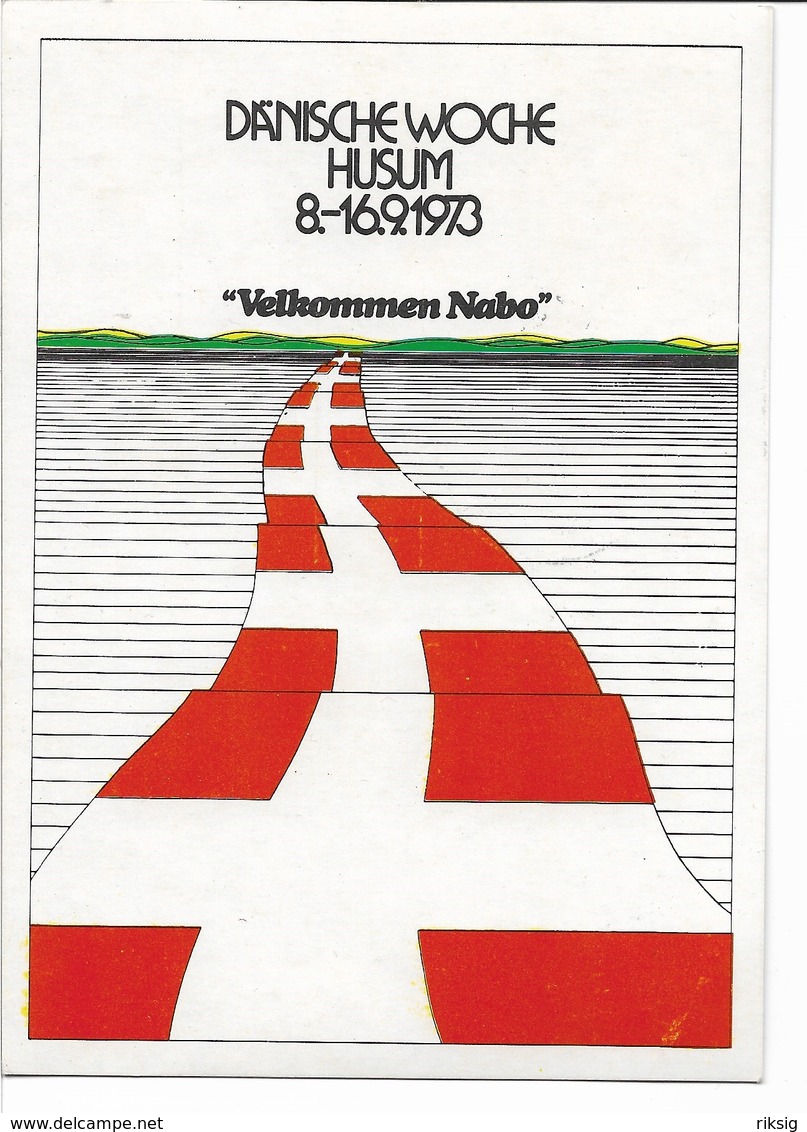 Husum - Dänische Woche.  Husum  1973.   B-1394 - Husum