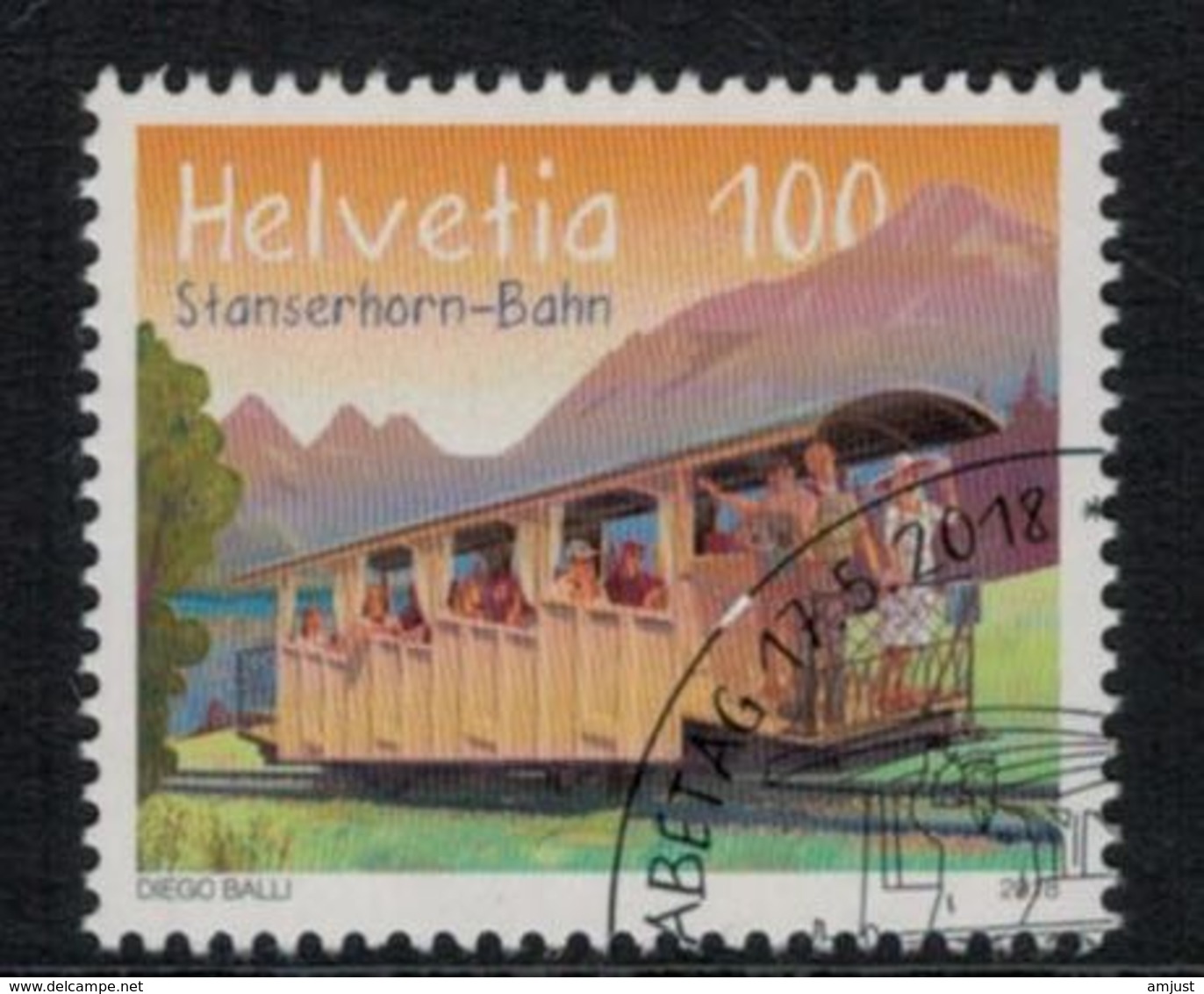 Suisse // Schweiz // Switzerland //  2018  // 125 Ans Du Funiculaire De Stanserhorn-bahn 1er Jour No.1685 - Used Stamps