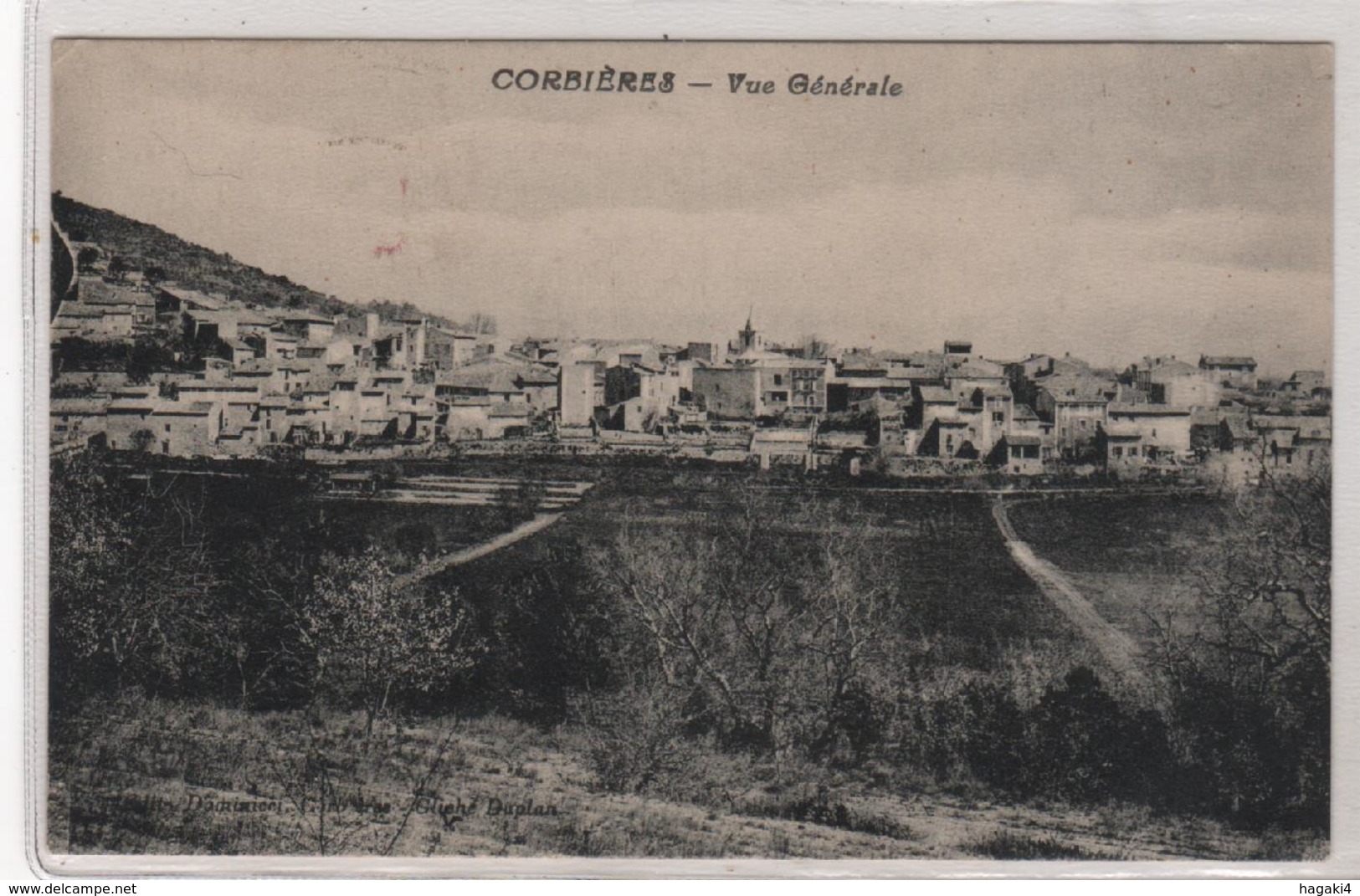CPA 04 : CORBIERES - Vue Générale - Ed. Duplan - 1934 - Otros & Sin Clasificación