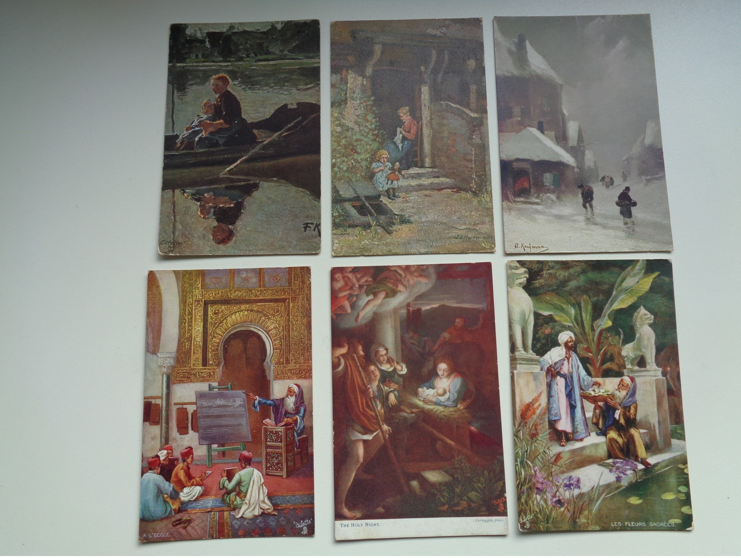 Beau Lot De 60 Cartes Postales De Fantaisie " Oilette "  Raphael Tuck & Sons    Mooi Lot Van 60 Postkaarten Fantasie - 5 - 99 Cartes