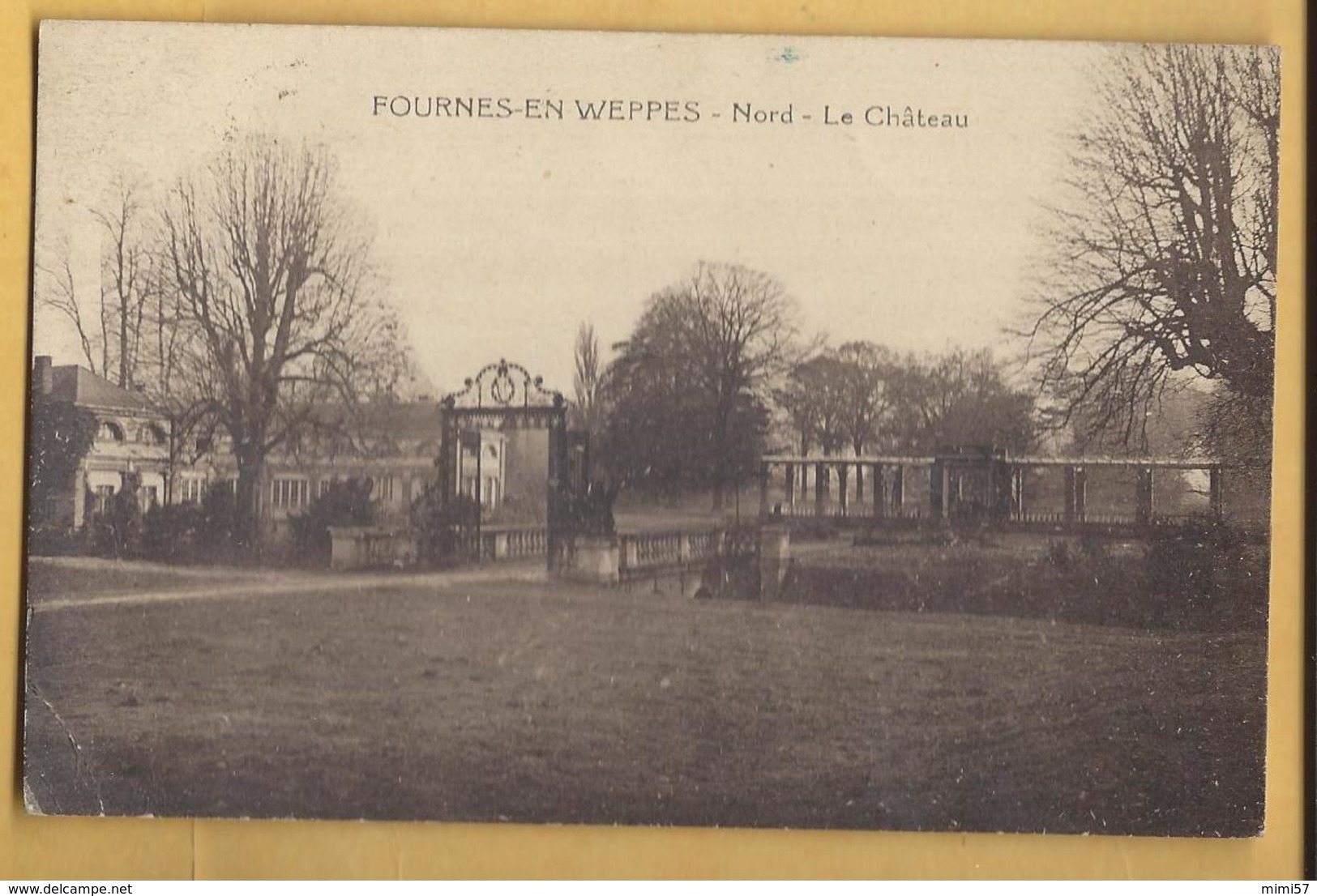 C.P.A. FOURNES-EN-WEPPES - Le Château - Altri & Non Classificati