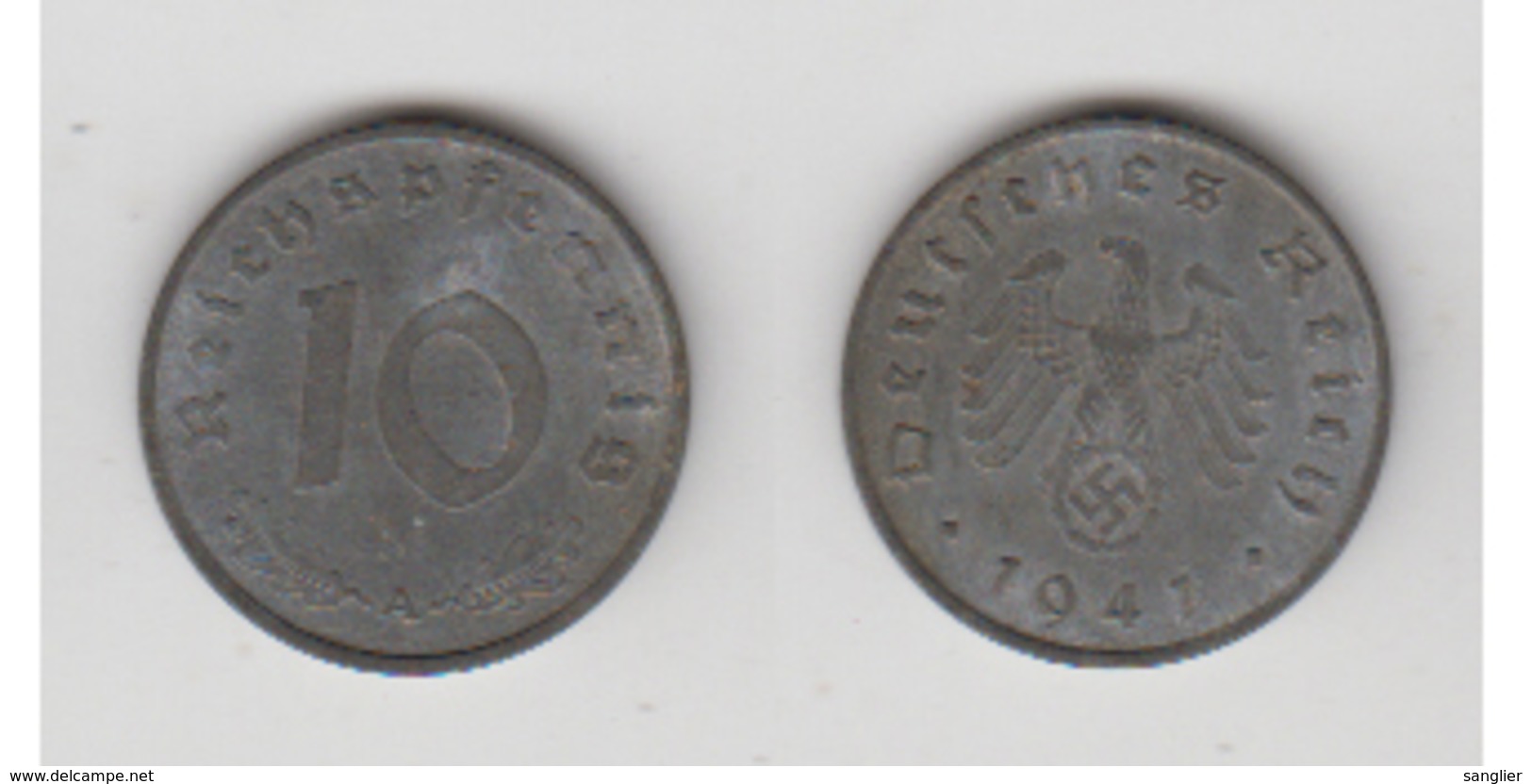 10 REICHSPFENNIG  1941 A - 10 Reichspfennig