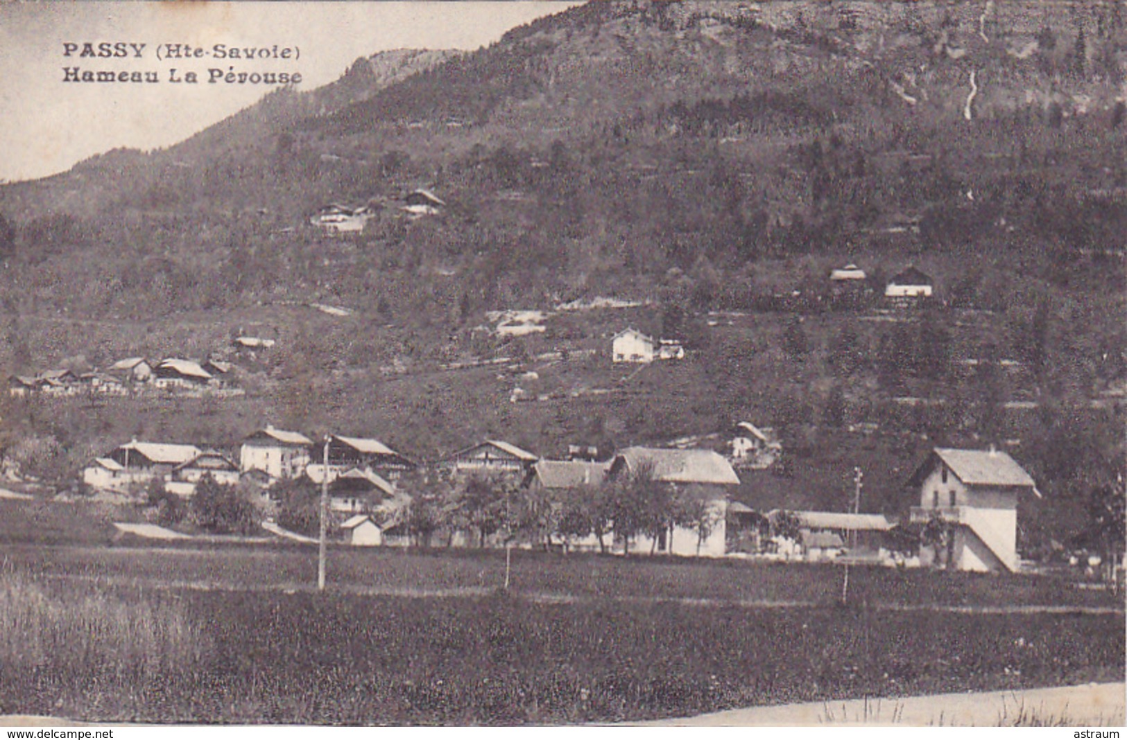 Cpa-74-passy-pas Sur Delc.-hameau La Perouse - Passy