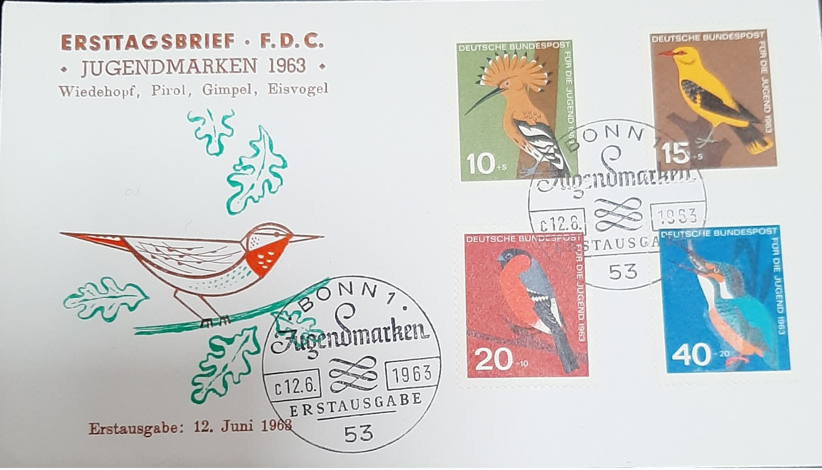 Germany FDC 1963 - Altri & Non Classificati