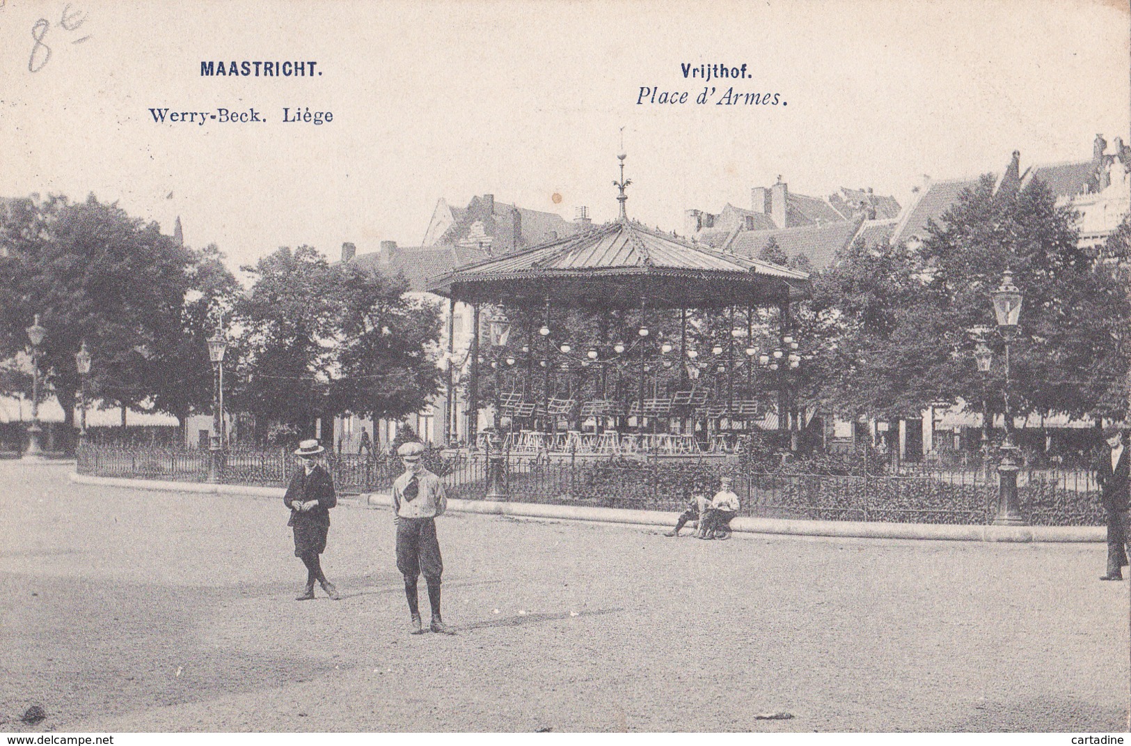 CPA Nederland - Maastricht- Vrijthof - Place D'Armes - Kiosque - 1910 - Maastricht