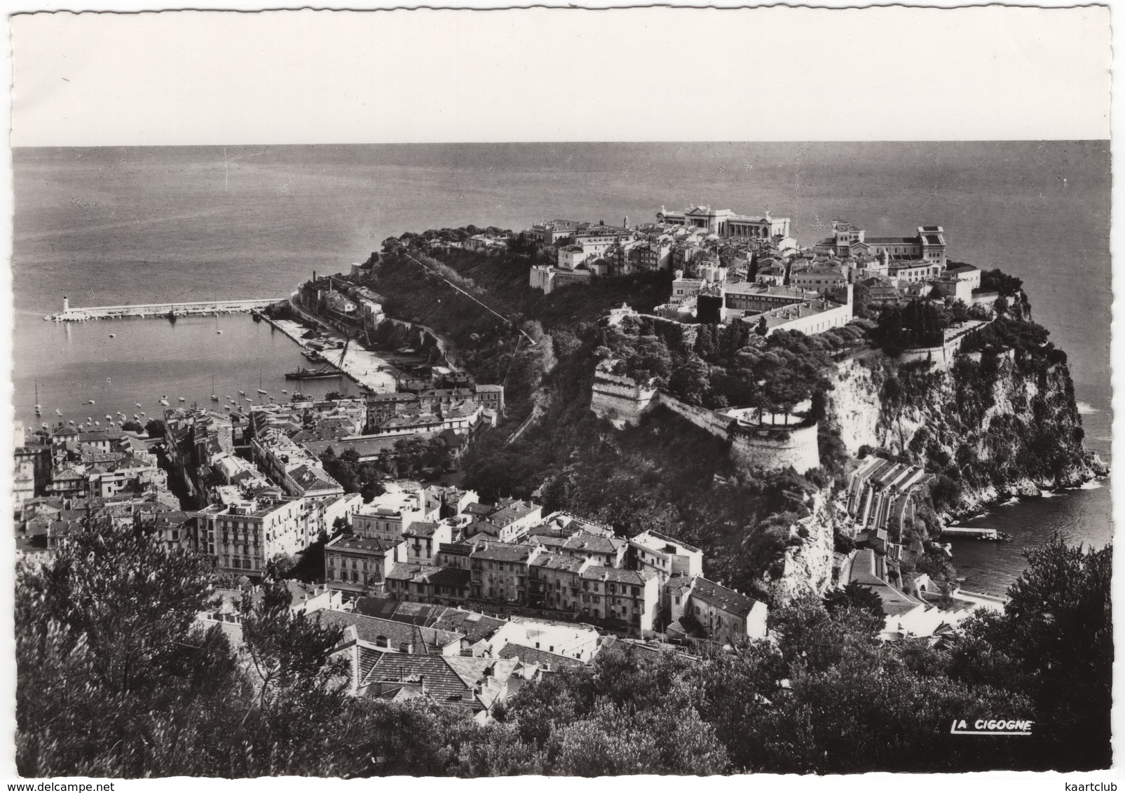 Principauté De Monaco - Vue D'ensemble Du Rocher Et De La Condamine - La Condamine