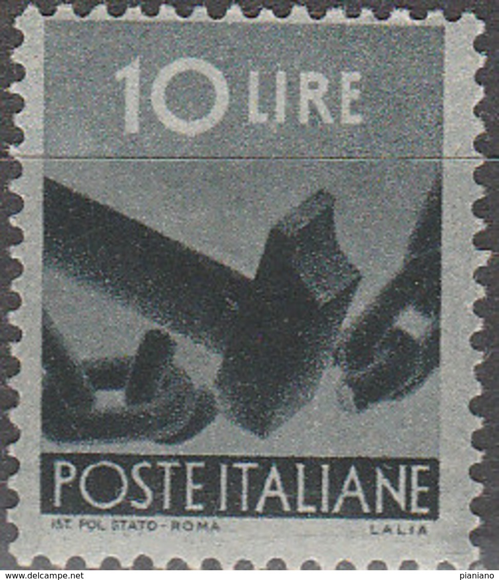 PIA - ITALIA - 1945-48 : Serie "Democratica"   - (Yv  558) - 1946-60: Nuovi