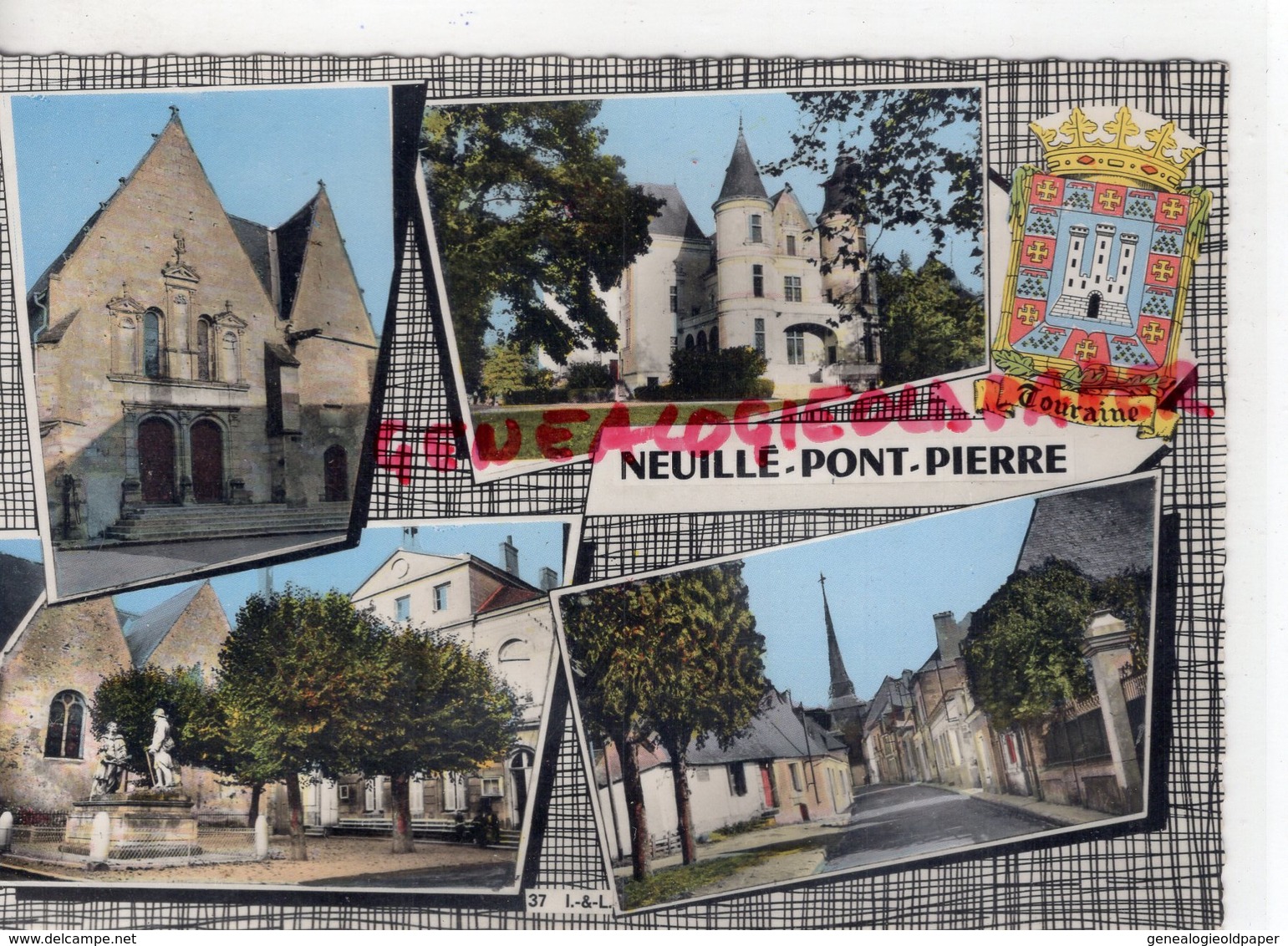 37 -NEUILLE PONT PIERRE - - Neuillé-Pont-Pierre