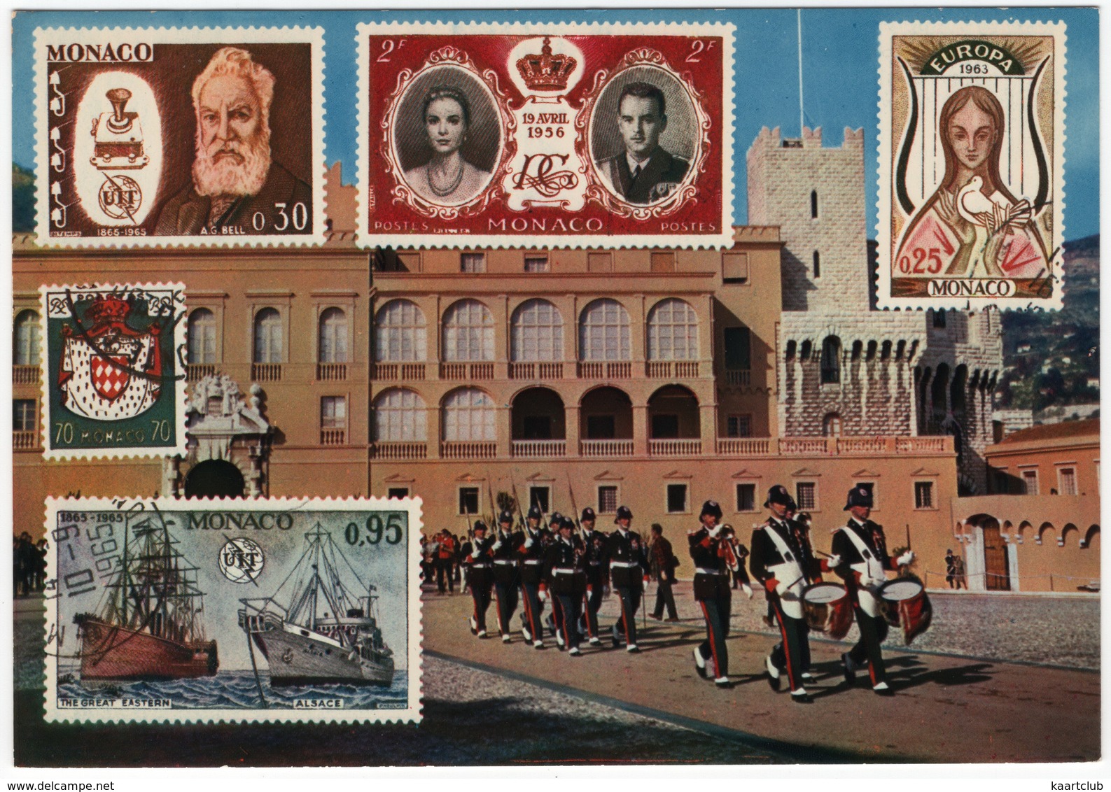 Principauté De Monaco - Le Palais Du Prince - La Relève De La Garde - Prinselijk Paleis