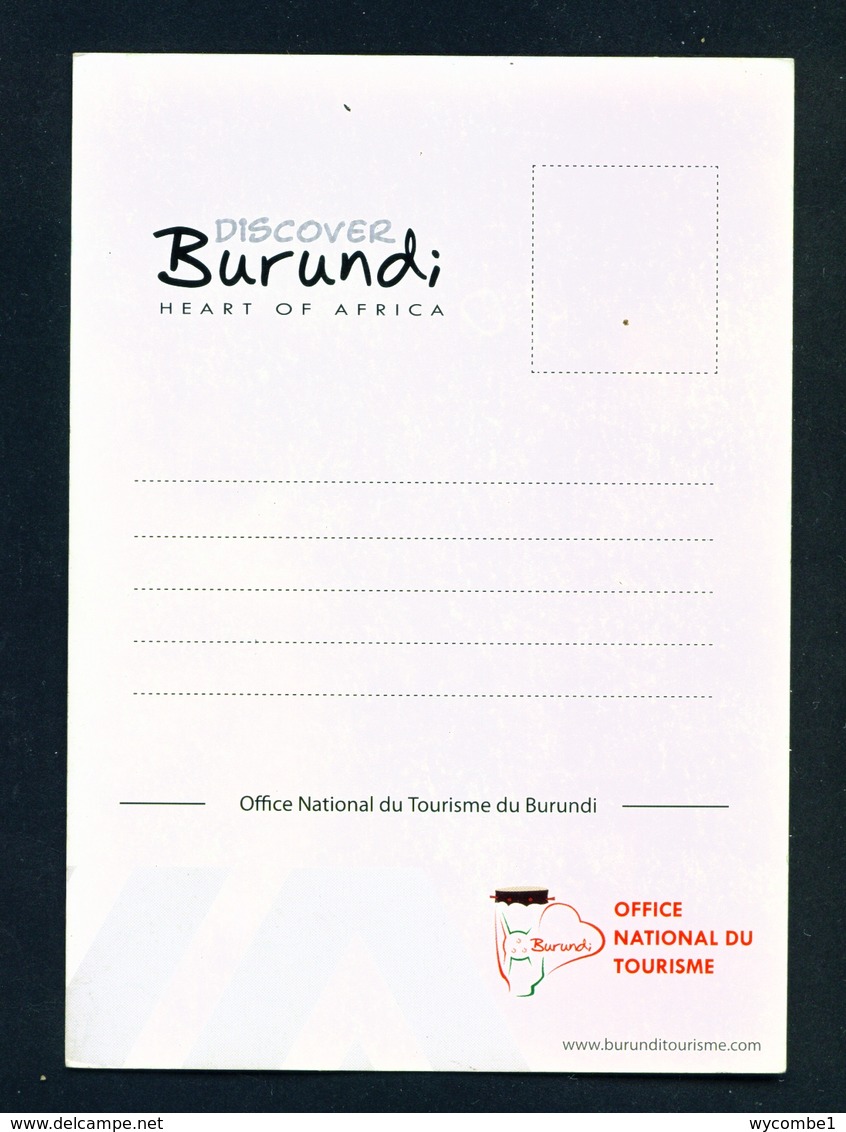 BURUNDI - Kiganda Treaty Site Unused Postcard As Scans - Burundi