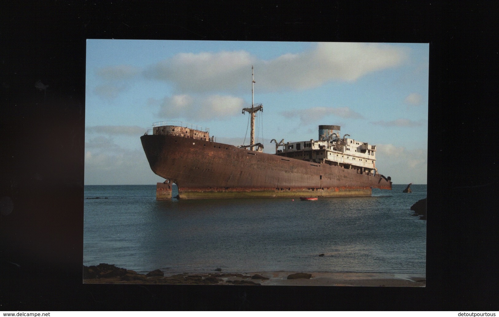 LANZAROTE Islas Canaria Cargo Ship Wreck Boat  épave Bateau échoué Maritime Vessel Ship Schiff - Lanzarote