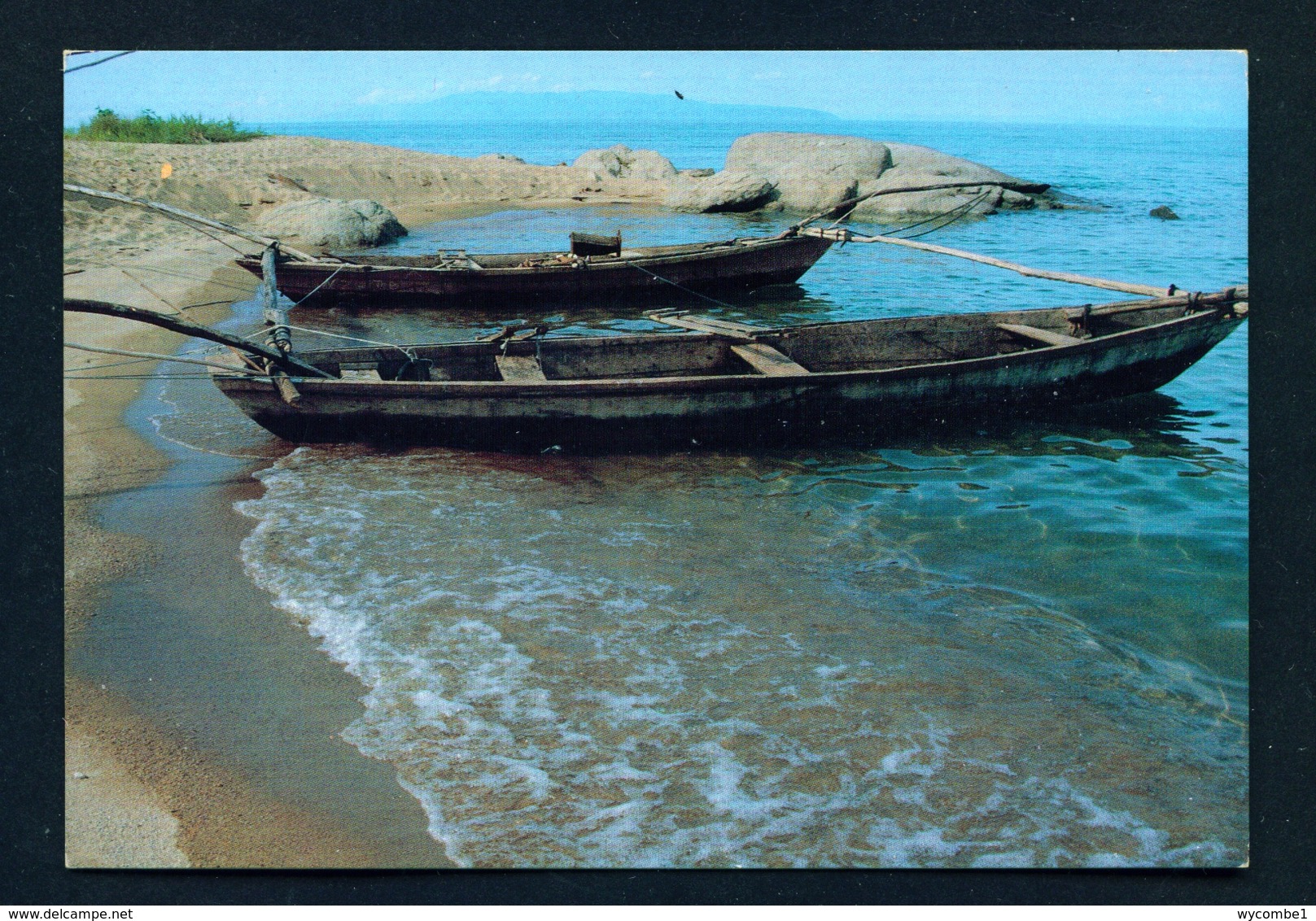 BURUNDI - Fishing Boats Unused Postcard As Scans - Burundi