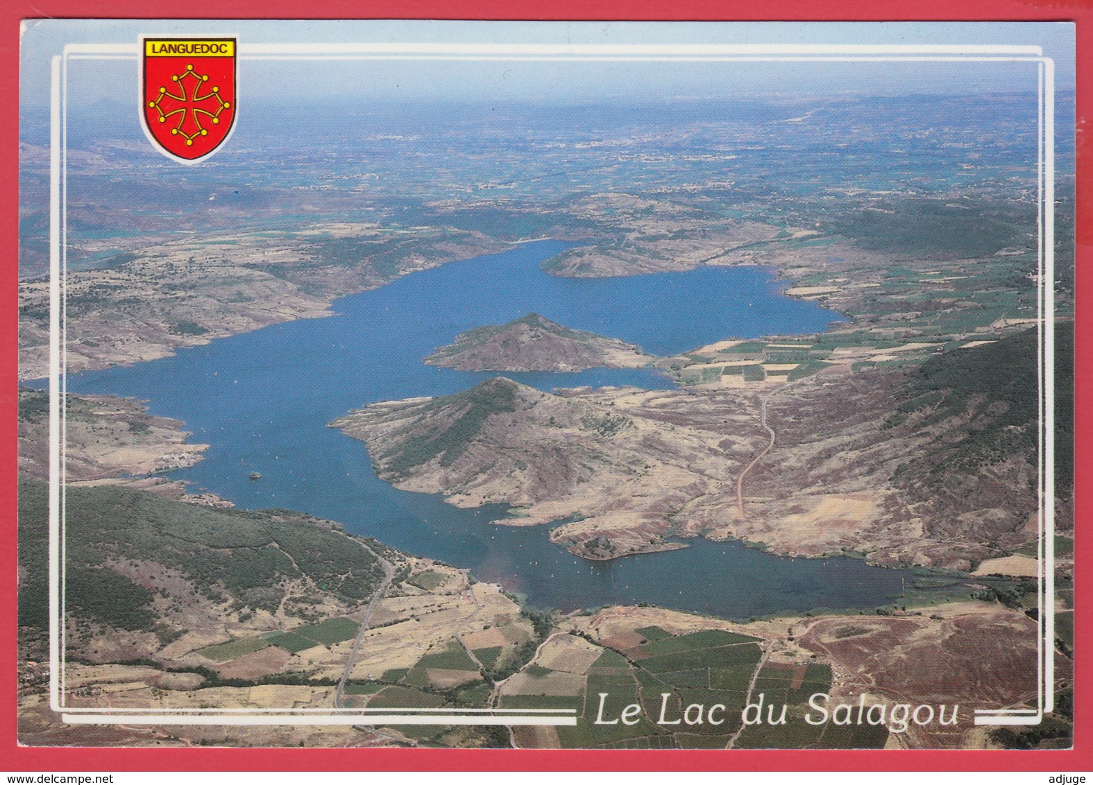 CP-34- LAC Du SALAGOU- VUE AÉRIENNE - *SUP* 2 SCAN- - Autres & Non Classés