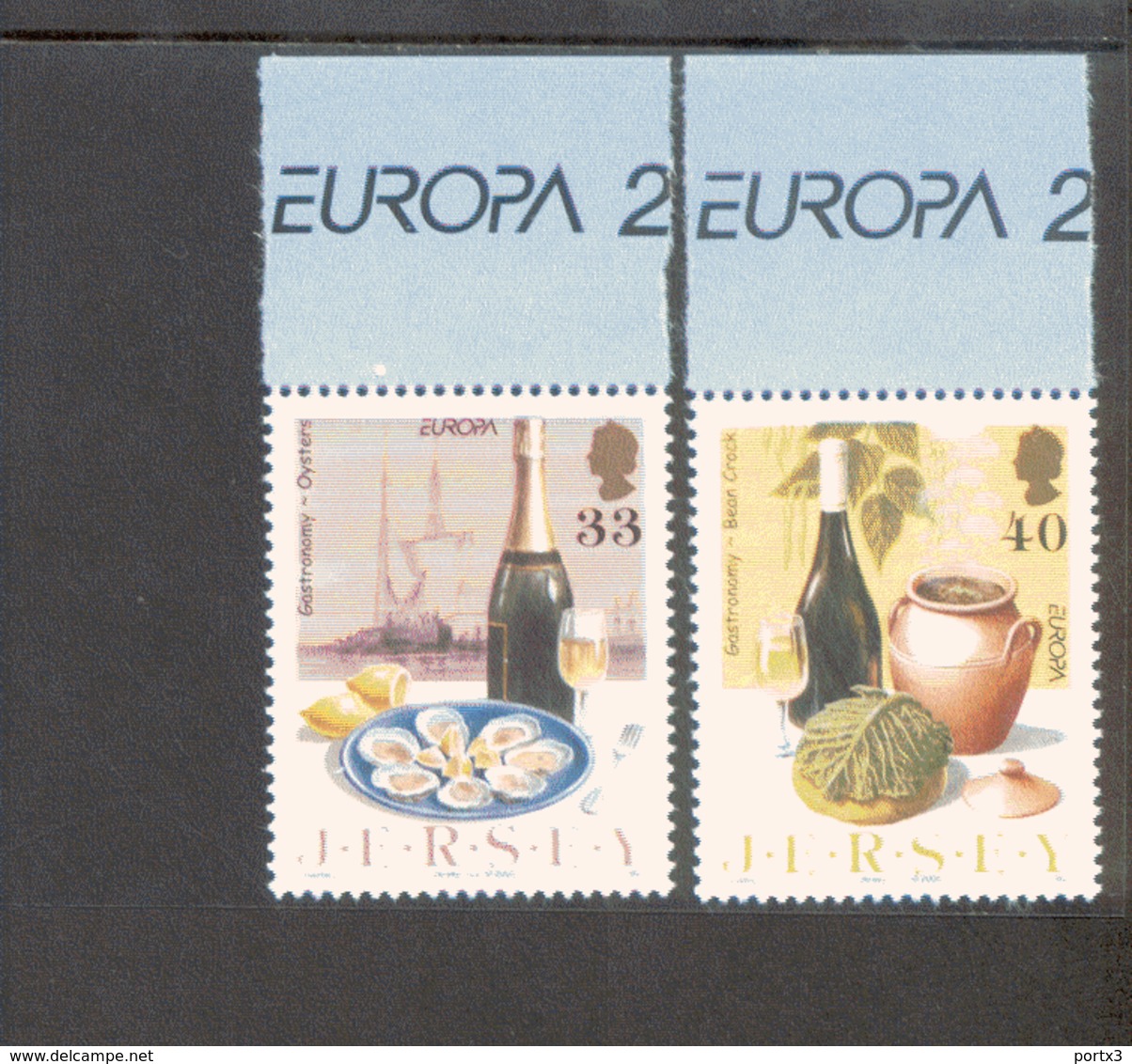 CEPT Gastronomie Jersey 1170 - 1171 MNH ** Postfrisch - 2005