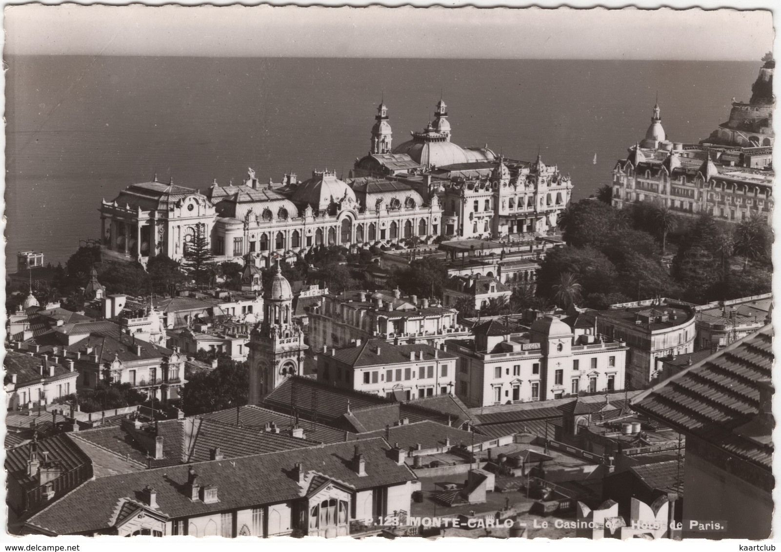 Monte-Carlo: Le Casino Et Hotel De Paris - Hotels