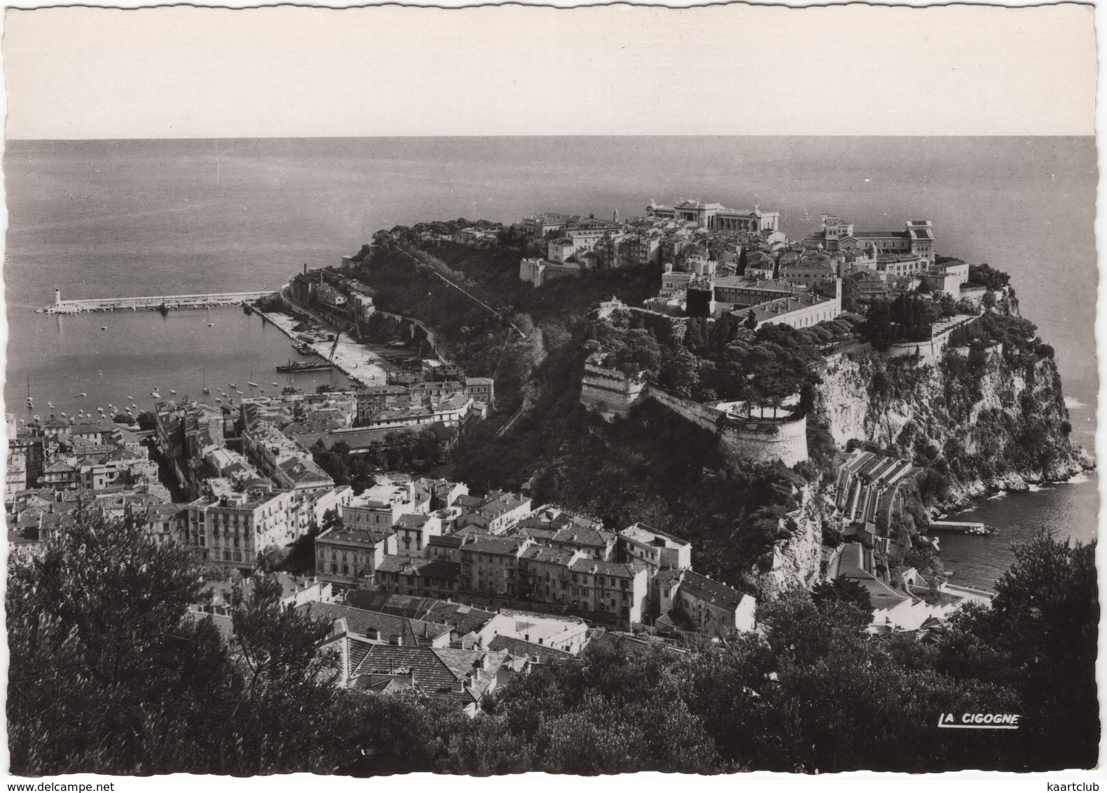 Monaco - Vue D'ensemble Du Rocher Et De La Condamine - La Condamine