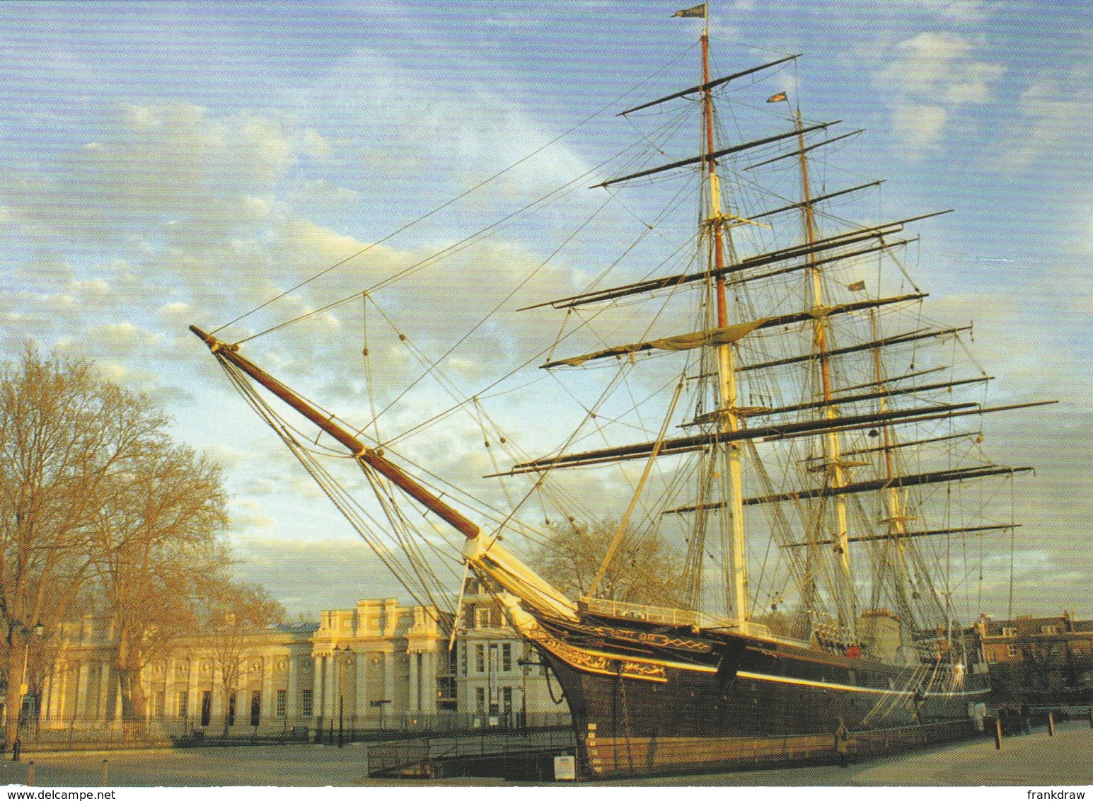 Postcard - Cutty Sark, Greenwich Card No.c25659x Posted  But Date Stamp Unreadable Very Good - Unclassified