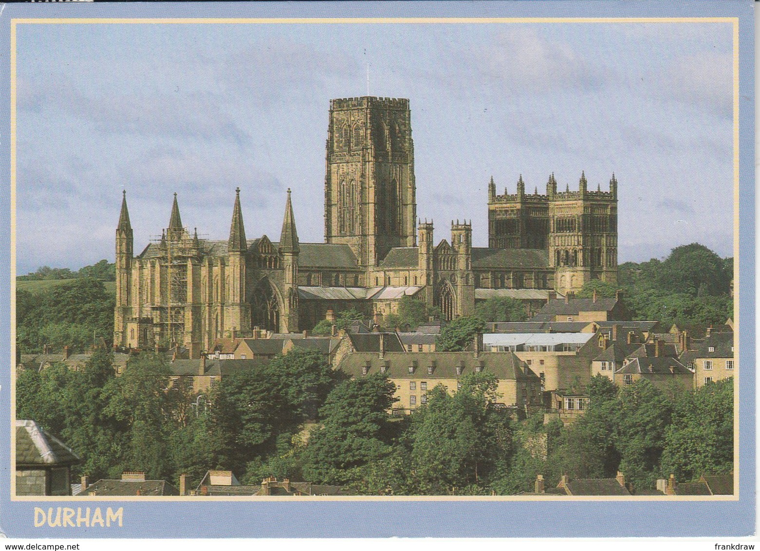 Postcard - Durham Cathedral From The NE  Card No..c7438 Posted  31st Oct 1982 Very Good - Unclassified