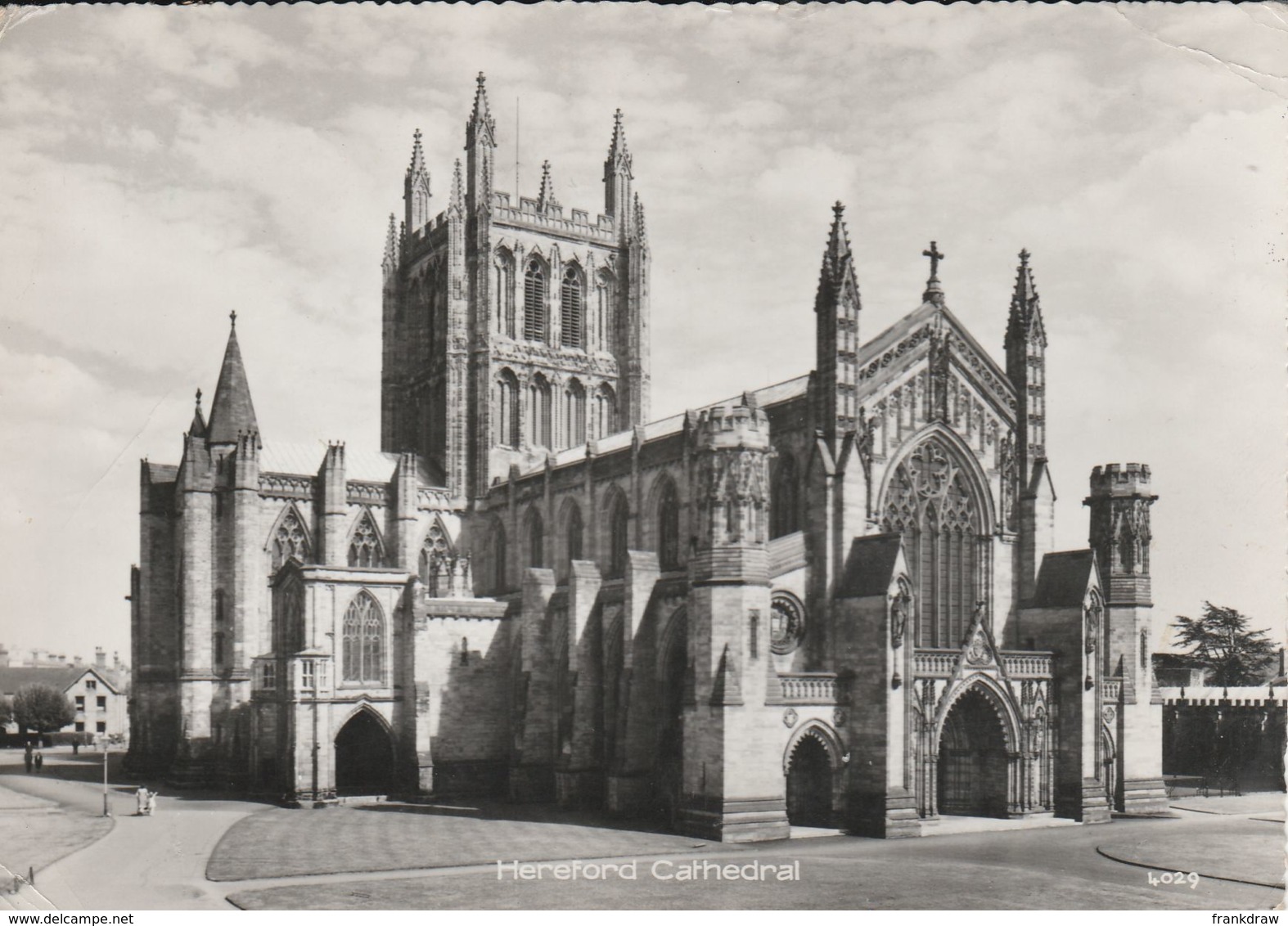 Postcard - Church - Hereford Cathedral No Card No.. Posted 28th Aug 1959 Very Good - Unclassified