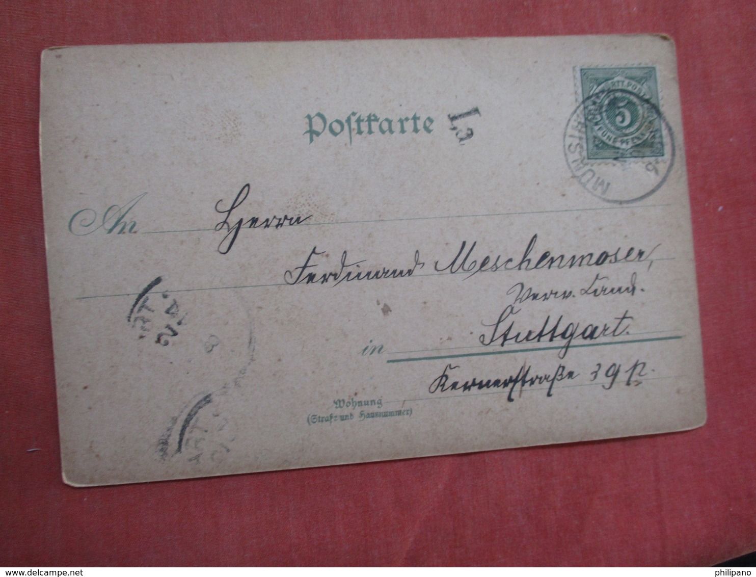 Gruss  Aus  Muensingen  Litho      Stamp & Cancel      Ref 3763 - Muensingen