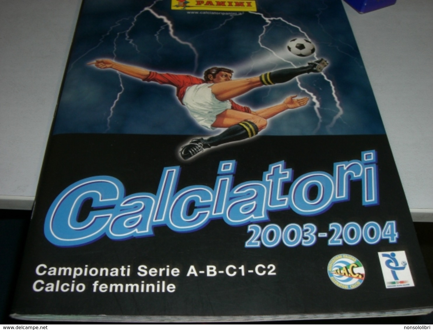 ALBUM FIGURINE CALCIATORI PANINI 2003-2004 - Edizione Italiana