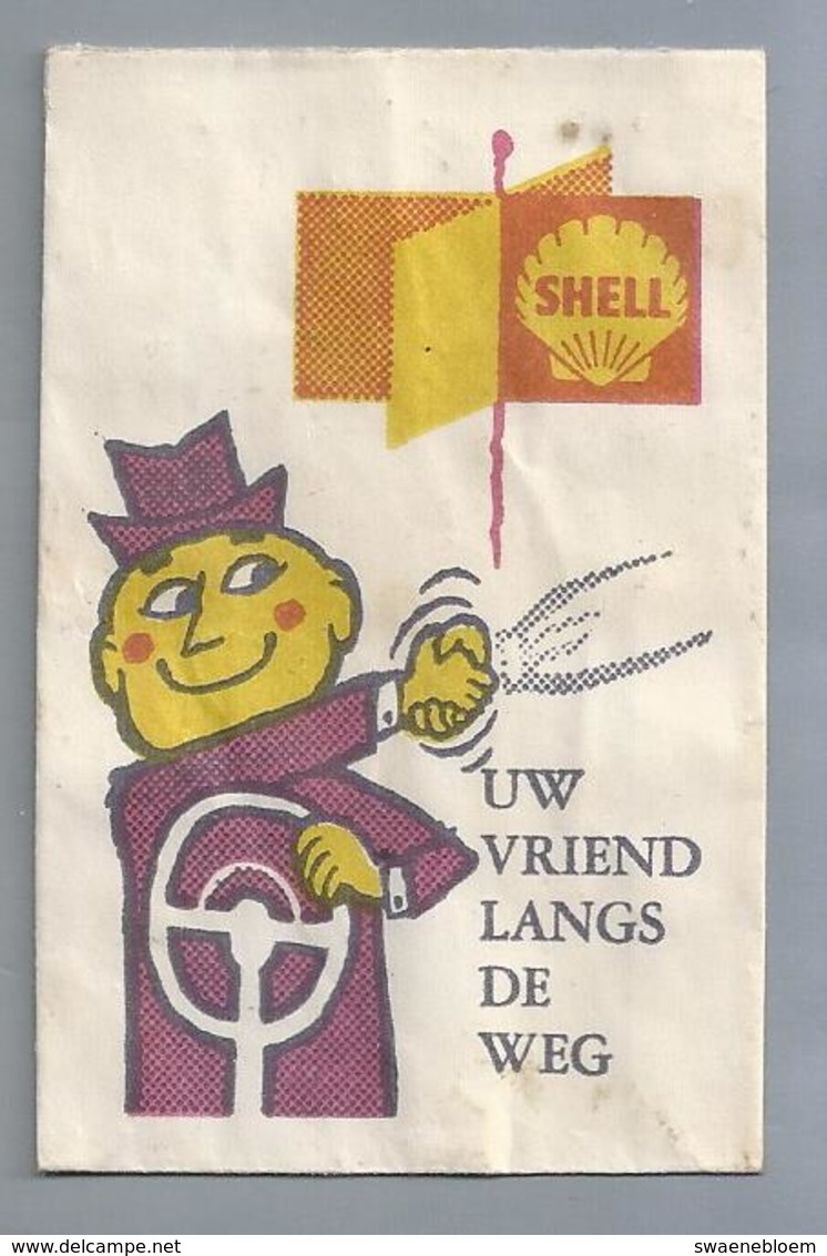 Suikerzakje.- SHELL UW VRIEND LANGS DE WEG. Sugar Bag. Embalage De Sucre. Zucchero. Zucker - Suiker