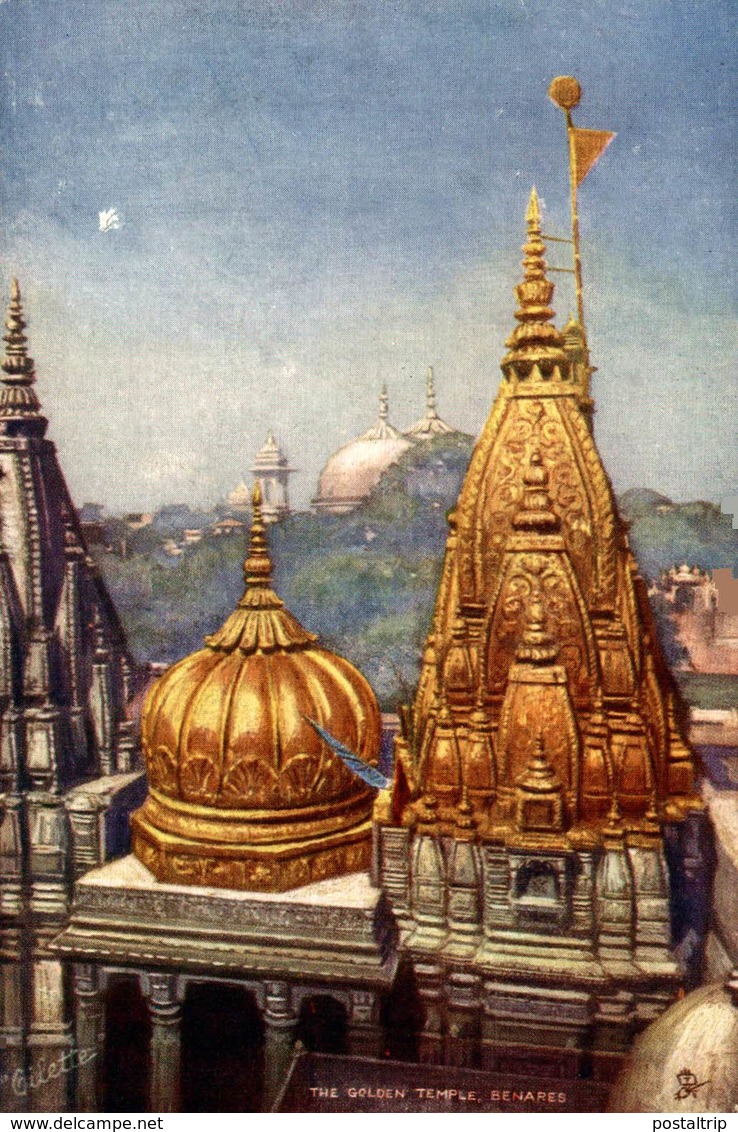 The Golden Temple, Benares. INDIA // INDE. - India