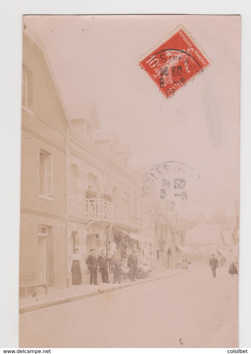 Veules-les-Roses. Carte-photo. - Veules Les Roses