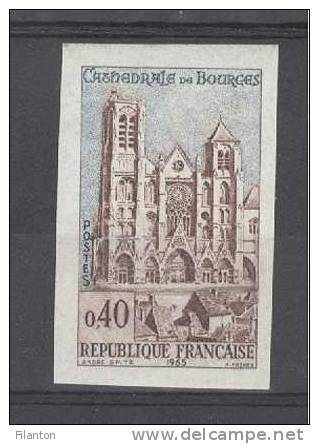 FRANCE - Yv. Nr 1453 - Cathédrale De Bourges - ONGETAND/NON DENTELE - MNH** - Cote 23,00 € - Ohne Zuordnung