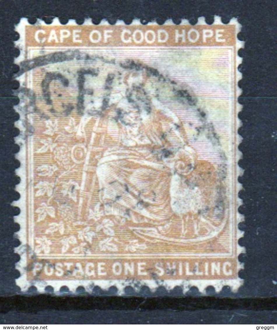 Cape Of Good Hope Queen Victoria 1893 One Shilling Stamp. - Cape Of Good Hope (1853-1904)