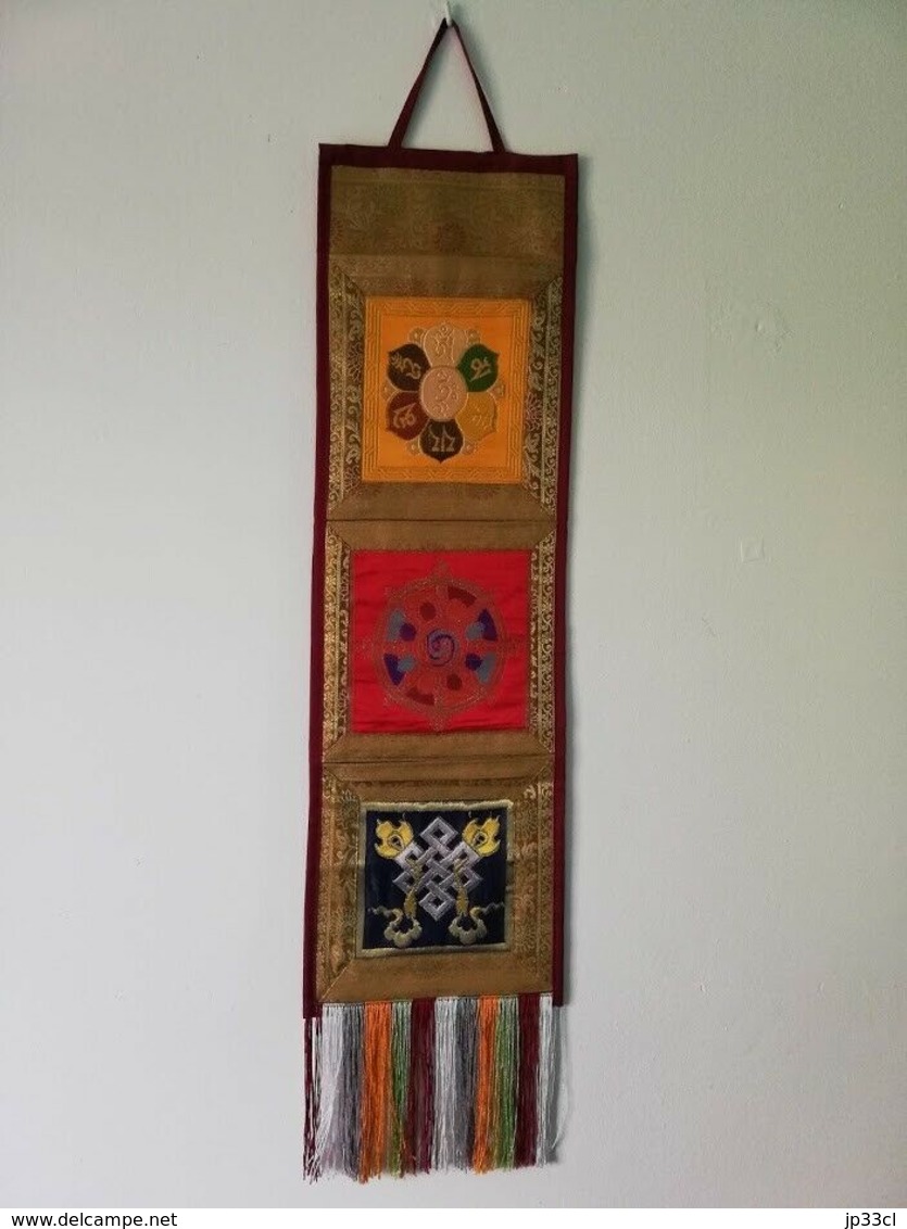 Indian Handicraft Wall Hanging Letter Holder With Pockets - Oestliche Kunst