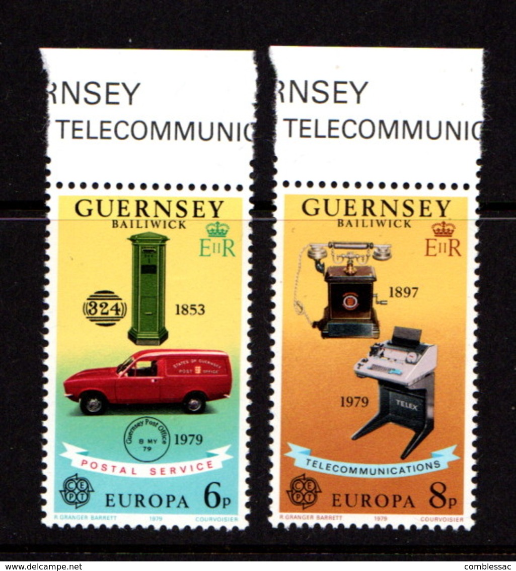 GUERNSEY    1979    Europa    Communications    Set  Of  2       MNH - Guernsey