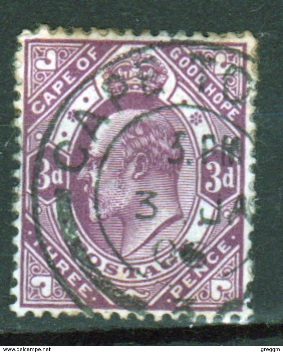 Cape Of Good Hope Edward VII 1902 Three Penny Stamp. - Cape Of Good Hope (1853-1904)