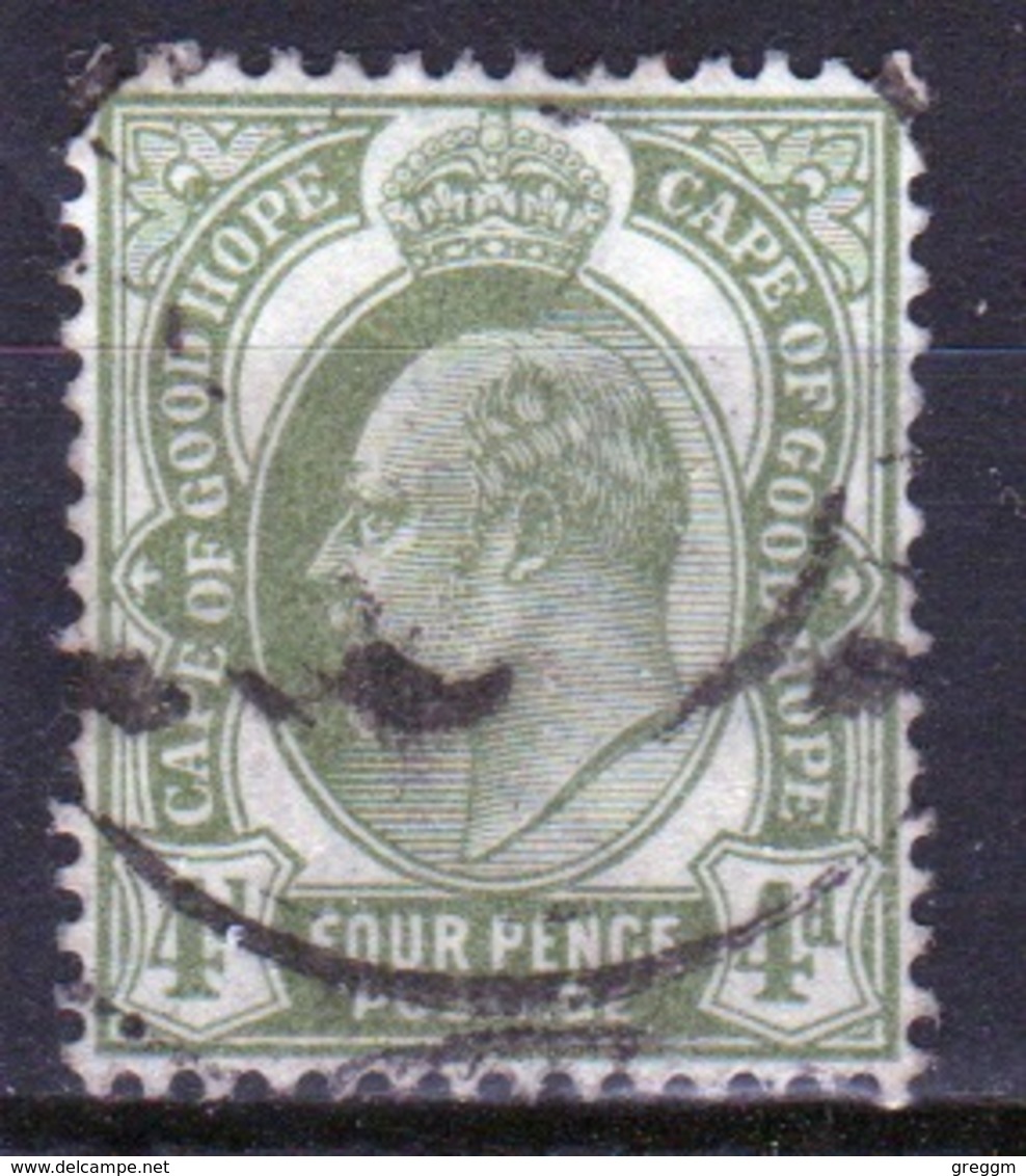 Cape Of Good Hope Edward VII 1902 Four Penny Stamp. - Cape Of Good Hope (1853-1904)